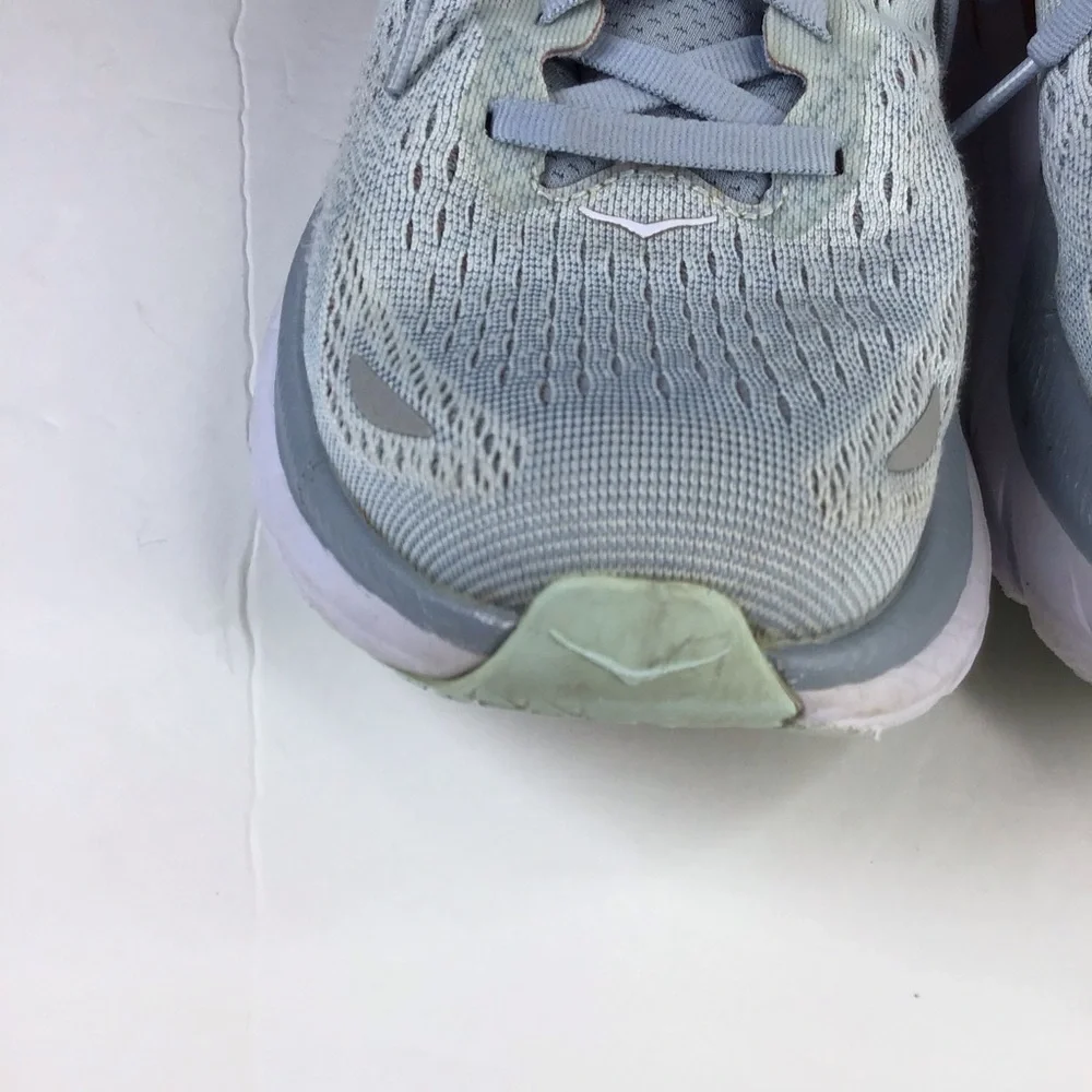 HOKA Clifton 8 Sneaker in Blue Fog Size 7.5 - Picture 13 of 16